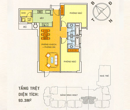Thiết kế, mẫu nhà của Khu căn hộ cao cấp Trần Xuân Soạn (Hoàng Anh 2) | ảnh 1