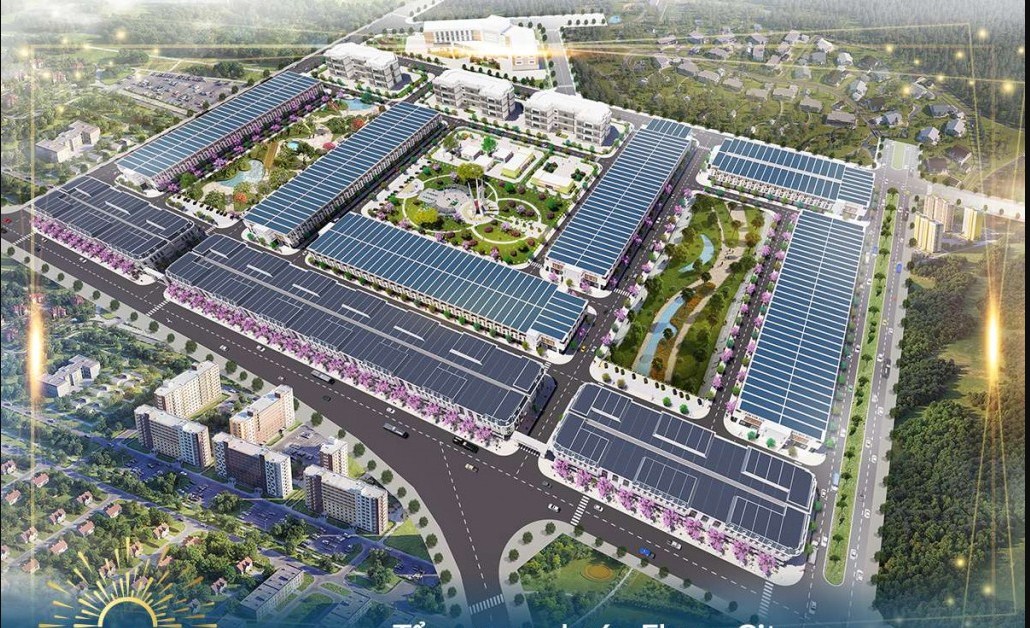 Phối cảnh dự án Khu đô thị Ân Phú