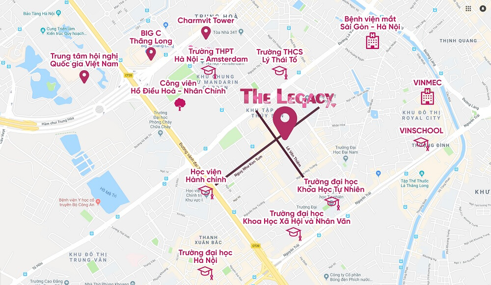 Hình ảnh về Chung cư The Legacy