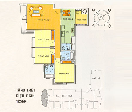 Thiết kế, mẫu nhà của Khu căn hộ cao cấp Trần Xuân Soạn (Hoàng Anh 2) | ảnh 4