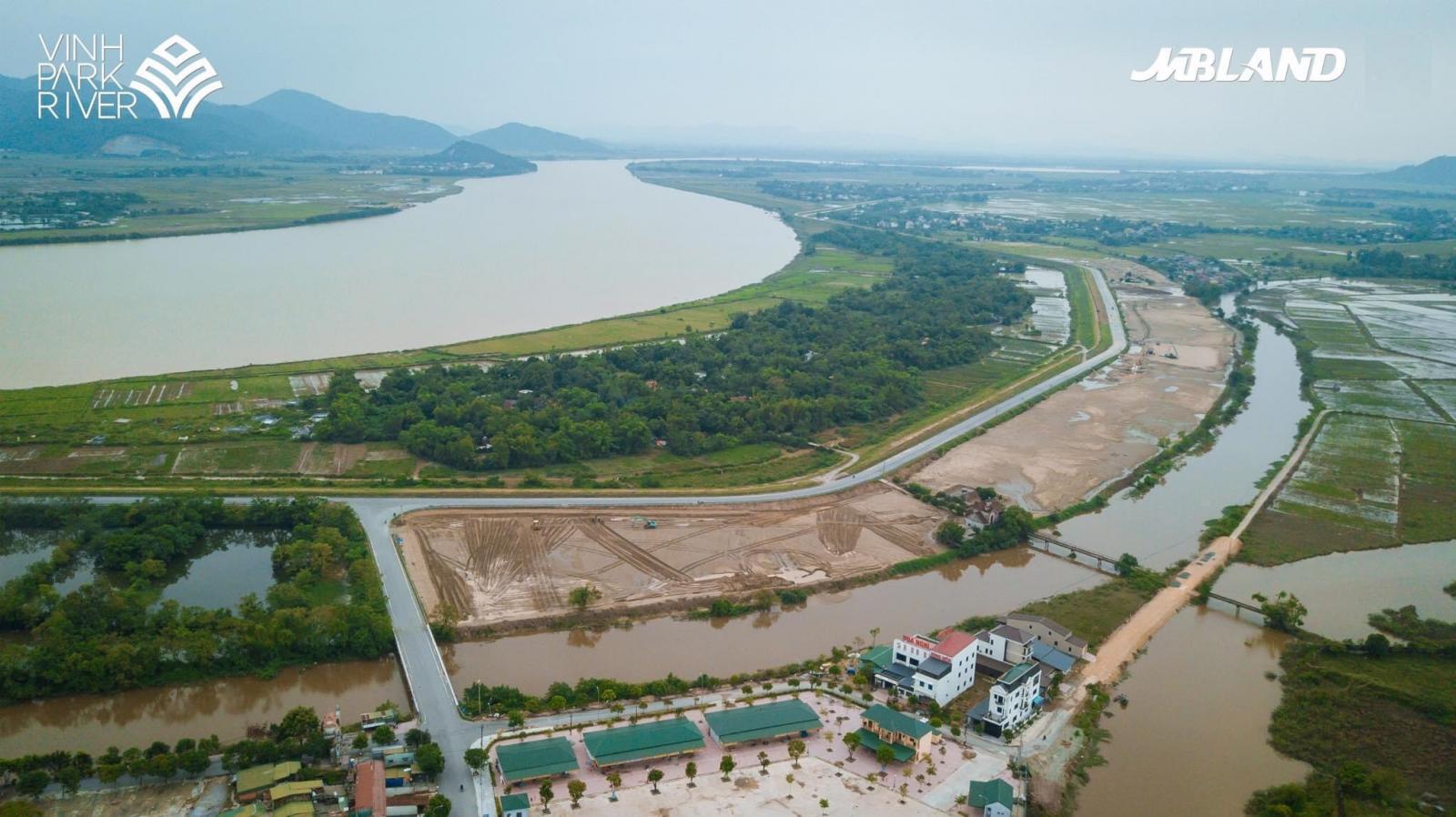 Tiến độ dự án Vinh Park River tháng 10/2021 