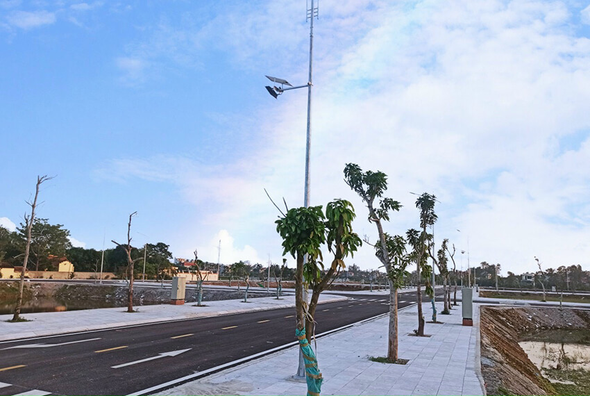 Ảnh thực tế Khu đô thị 35 Biển Hải Tiến - Thanh Hóa: hạ tầng đã hoàn chỉnh