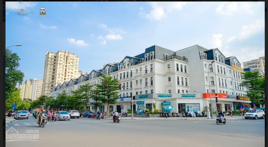 Khu nhà phố thương mại khu đô thị Nam Trung Yên