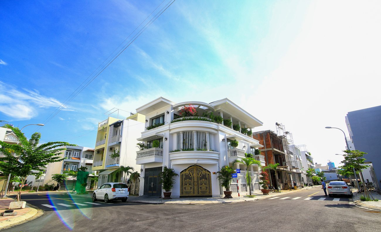 Căn biệt thự trong khu đô thị Lê Hồng Phong 2