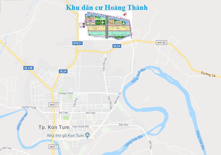 Hình ảnh về Khu dân cư Hoàng Thành Kon Tum