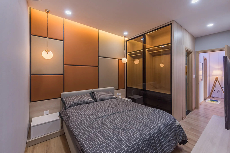 Thiết kế phòng ngủ căn hộ mẫu Dreamland Bonanza