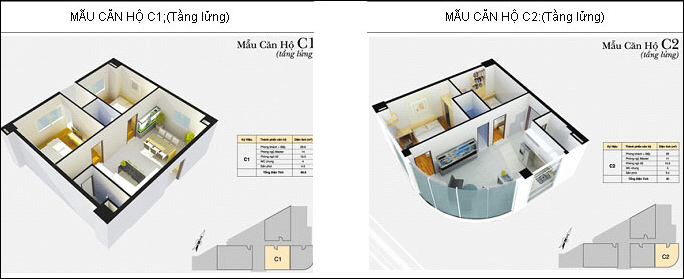 Thiết kế, mẫu nhà của Thiên Nam Apartment | ảnh 5