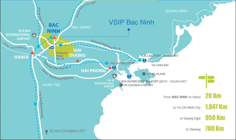 Hình ảnh về VSIP Bắc Ninh