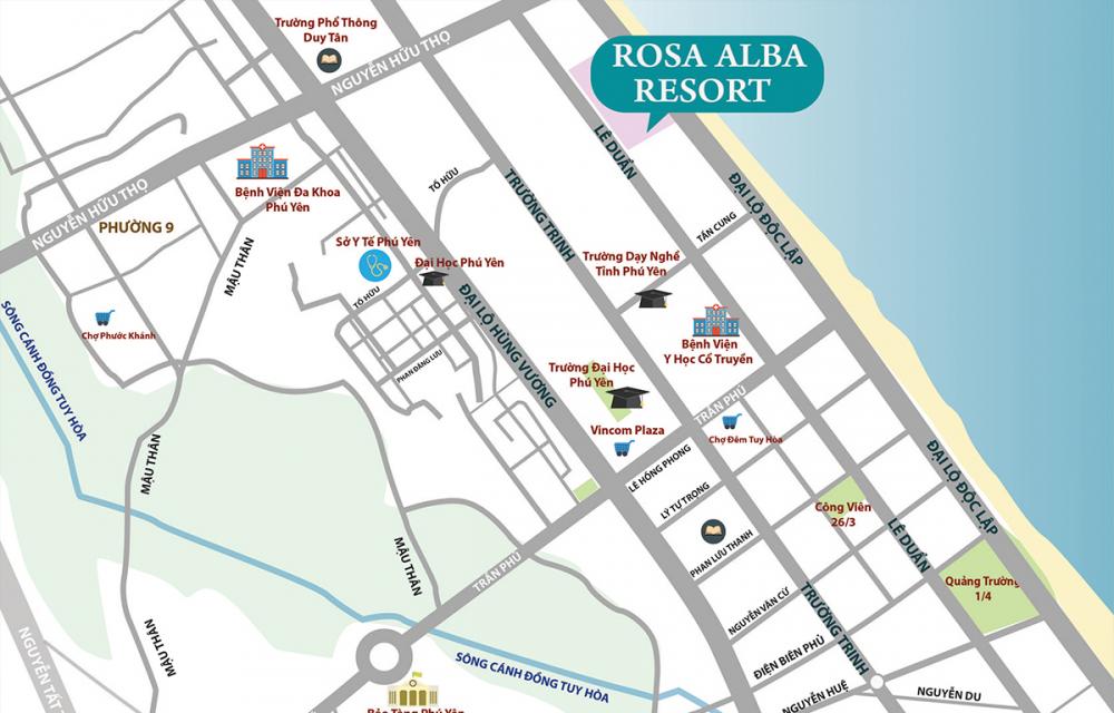 Hình ảnh về Rosa Alba Resort Tuy Hòa