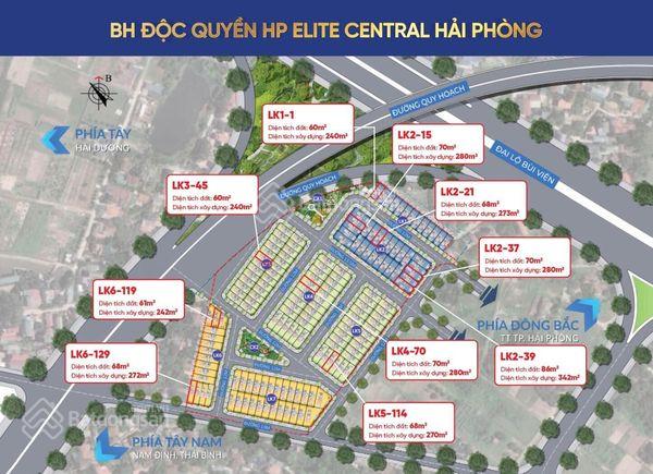 Bán Đất Nền Dự Án Elite Central Đồng Hòa, Kiến An, Hải Phòng
