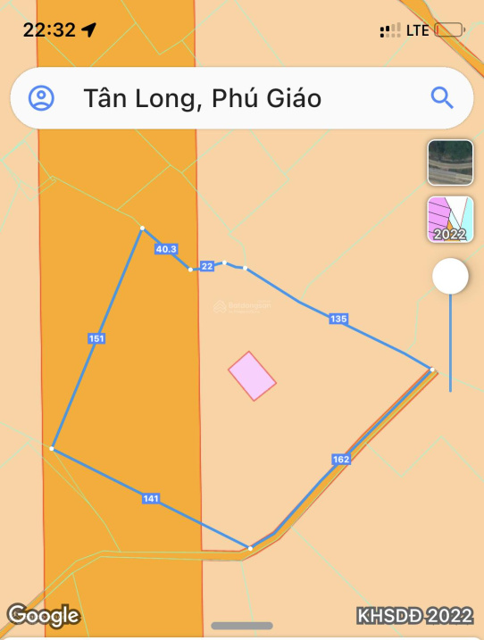 Bán Đất Mt Đường Bến Kiểm Lâm Ấp 5 Gần Đường Cổng Xanh - Becamex Bình Phước (Hồ Chí Minh)