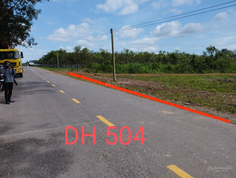 Đất Đường Nhựa Huyện Dh 504 Gần Ub Xã Phước Sang, Phú Giáo, Bình Dương