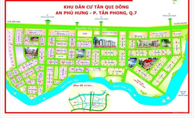 Lô Đất N22 Dt 4X22M Đường 37 Khu An Phú Hưng Phường Tân Phong Q7