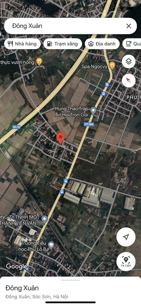 Chính Chủ Cần Bán Lô Đất 65.3M2 Tại Thôn Làng, Đông Xuân, Sóc Sơn