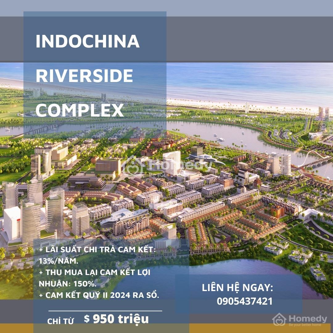 Khu Đô Thị Indochina Riverside Chỉ Từ 950Tr/ Lô, Sỡ Hữu Ngay Đất Nền Ven Sông Lãi Suất 13%/Năm