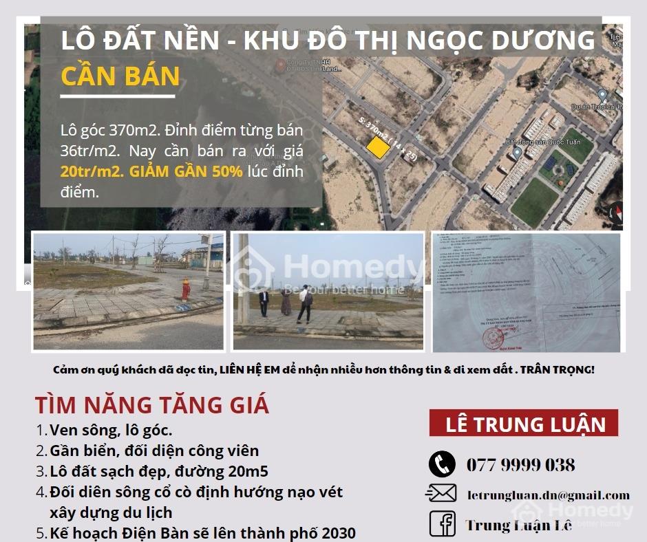 Bán Đất Nền Dự Án Điện Bàn - Quảng Nam Giá 20.00 Triệu
