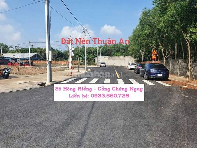 Đất Nền Tp. Thuận An 132M² Mặt Tiền Đường Nhựa 17M
