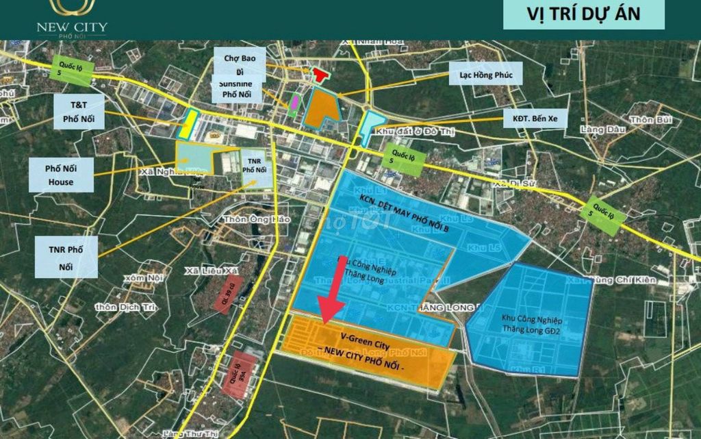 New City Phố Nối Hưng Yên- Đất Nền Chỉ Từ 9Tr/M