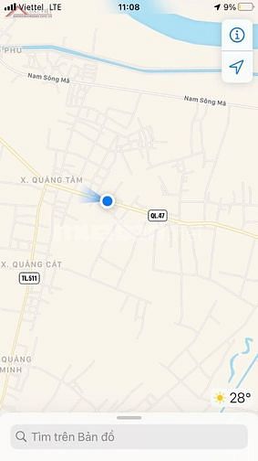 Bán Đất Tp Thanh Hóa Siêu Vip 3 Mặt Tiền Đường Quốc Lộ 47