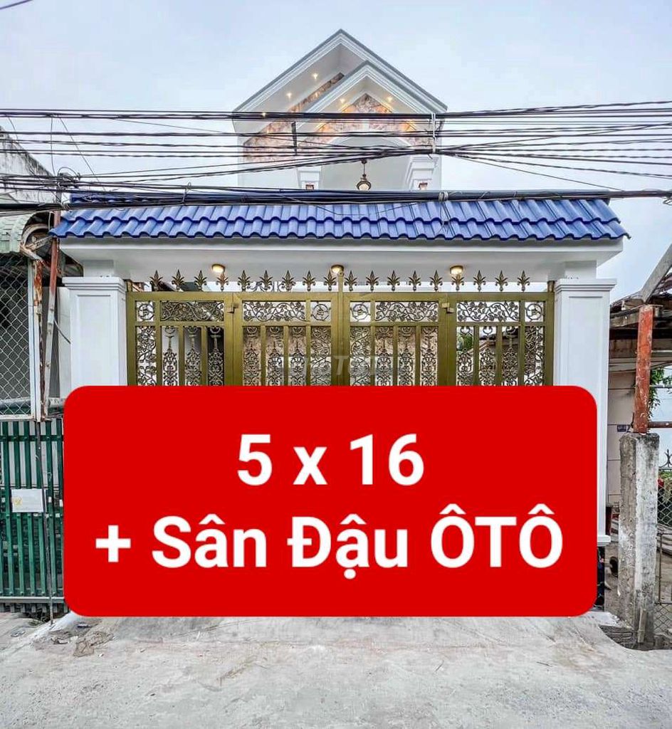 Nhà Trệt Lầu+ Sân Đậu Ô Tô- Hẻm 388J Nguyễn Văn Cừ