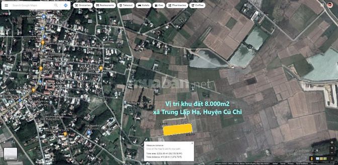 Bán 9.330 M2 Đất Xã Trung Lập Hạ, Huyện Củ Chi; Gần Chợ, Trường Học.