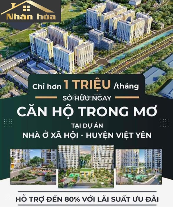 Căn Hộ Chung Cư Evergreen 550 Tr, Khu Công Nghiệp Quang Châu, Bắc Giang, 0977 228 ***