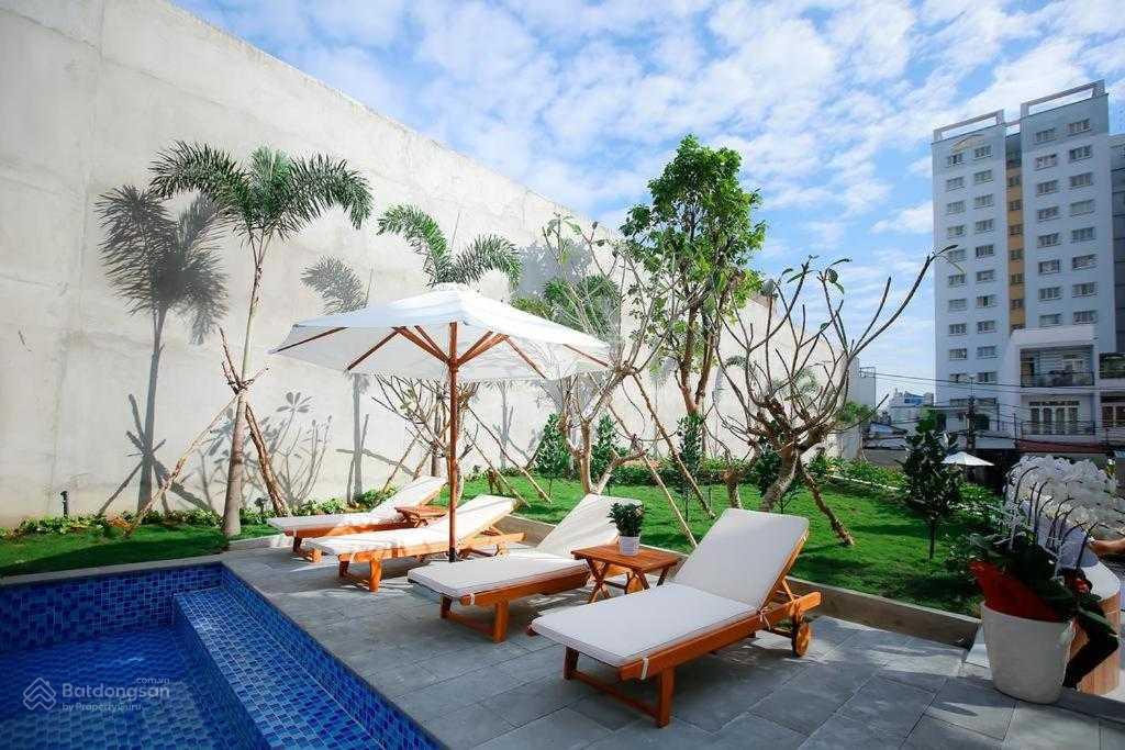 Bán Resort Saigon Garden Hill Trần Bình Trọng. Xd: 1500M2 Với 81 Phòng, Hồ Bơi Và Sân Vườn - 260 Tỷ