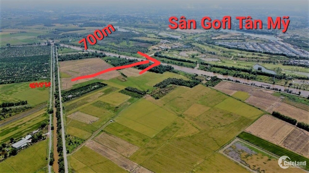 Đất Bán, Mặt Tiền View Kênh Thoáng Mát, 15X50, Đất Trồng Cây Hàng Năm Khác