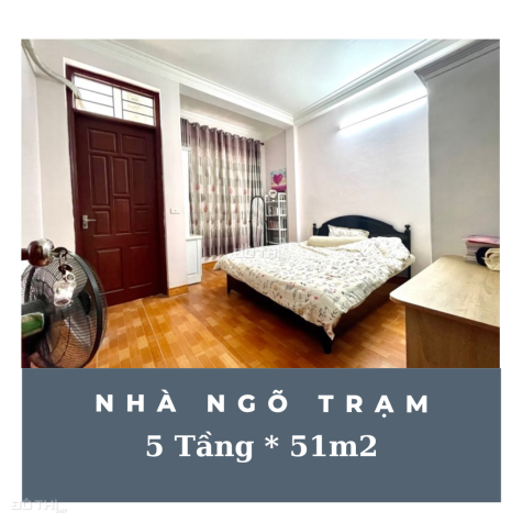 Bán Nhà Mặt Ngõ Phố Trạm.dân Xây,Gần Aone.oto Tránh.5 Tầng*51M2,Mt5.3M