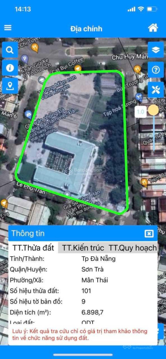 Cho Thuê Lô Góc 4 Mặt Tiền 5435M2 Đất Tại Đường Võ Văn Kiệt, Sơn Trà, Tp Đà Nẵng