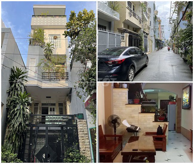 Nhà 3 Lầu (3,7X19,5) Trường Sa Hẻm 8M, Phú Nhuận