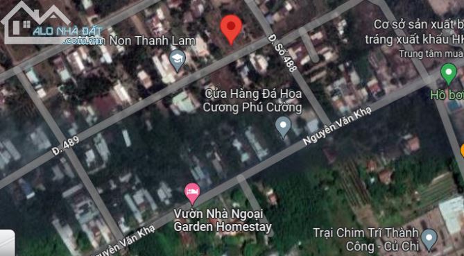 Đất Thổ Cư Trung Tâm Xã Phạm Văn Cội Củ Chi, Dt: 10.5X51M.