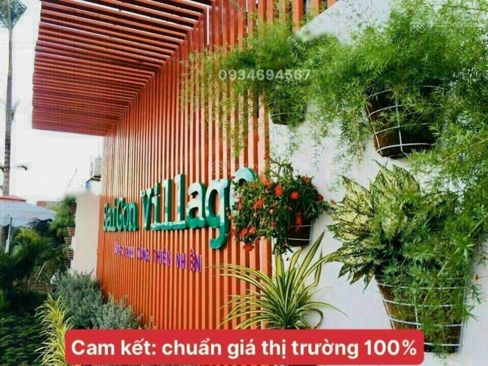 Kdc Sài Gòn Village Duy Nhất 1 Nền 120M2 Đối Diện Kênh Đào, Quảng Trường. Giá Ngộp Siêu Đầu Tư