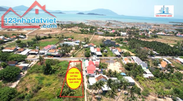 Đất Mặt Tiền Nguyễn Huệ. Vùng Kinh Tế Bắc Vân Phong. Vạn Ninh. Khánh Hoà.