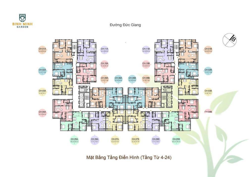 Bán Nhanh Nhà Chung Cư Sunrise Garden (Bình Minh Garden), 3 Phòng Ngủ, 104 M2, Giá 3.46 Tỷ