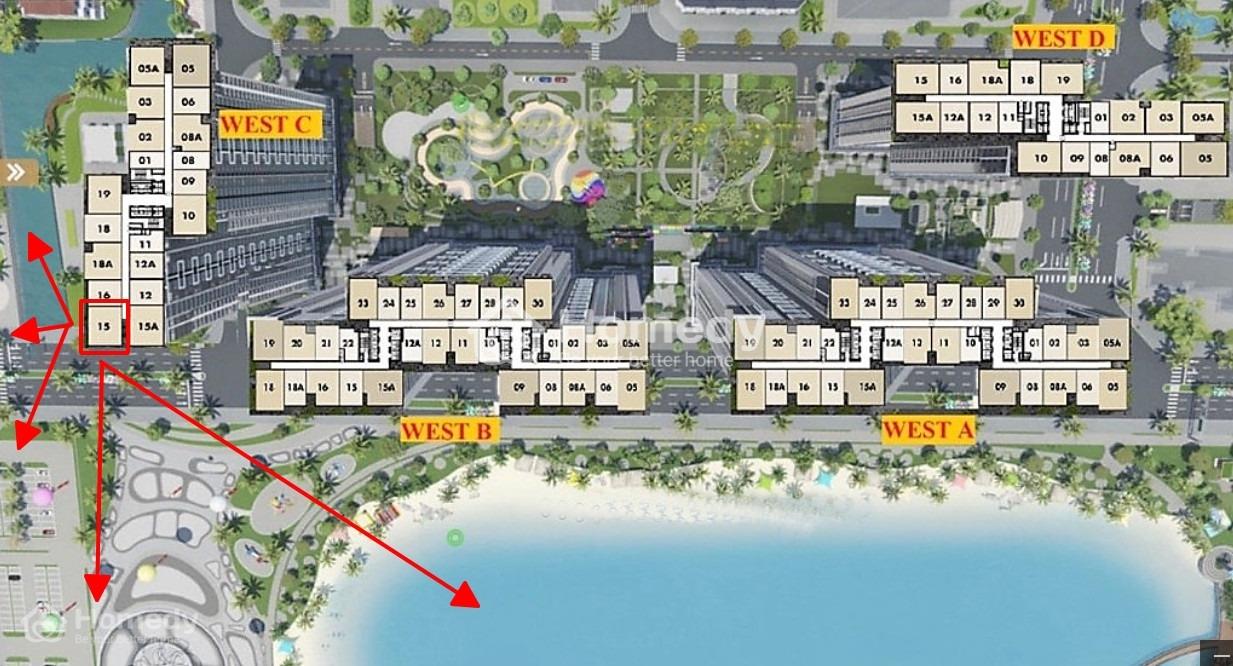 Siêu Phẩm 2N+1 70M View Hồ Đẹp Nhất Tòa C Masteri - Vinhomes Smart City Giá 3,9 Tỷ