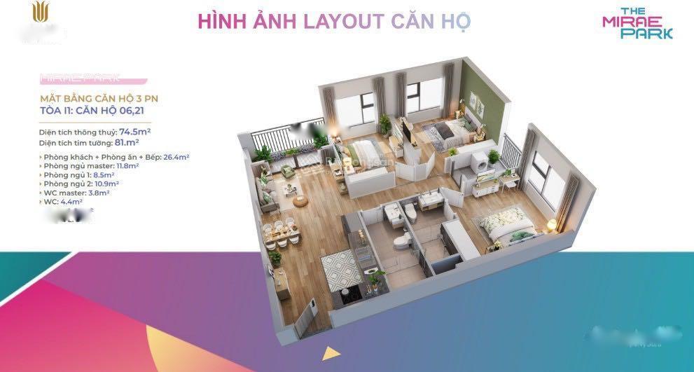 Cần Bán Nhanh Chung Cư Imperia Smart City, 2 Phòng Ngủ, 54 M2, Giá 2 Tỷ Tại Nam Từ Liêm