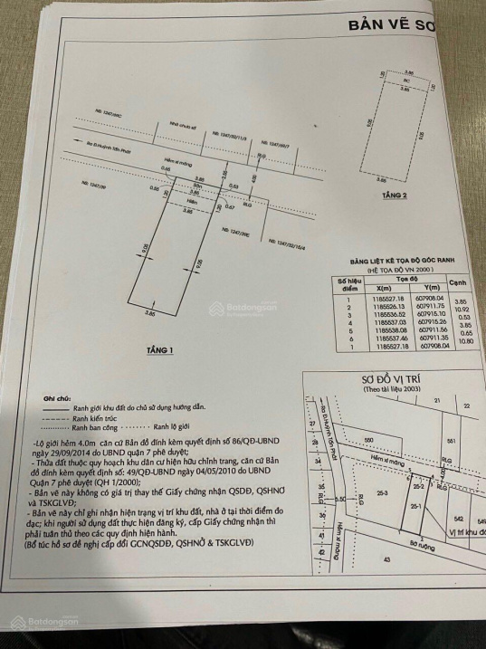 Bán Nhà Hẻm 1247/39 Huỳnh Tấn Phát, P. Phú Thuận, Q7 4X12M 3Pn Giá 3Tỷ7 Thương Lượng