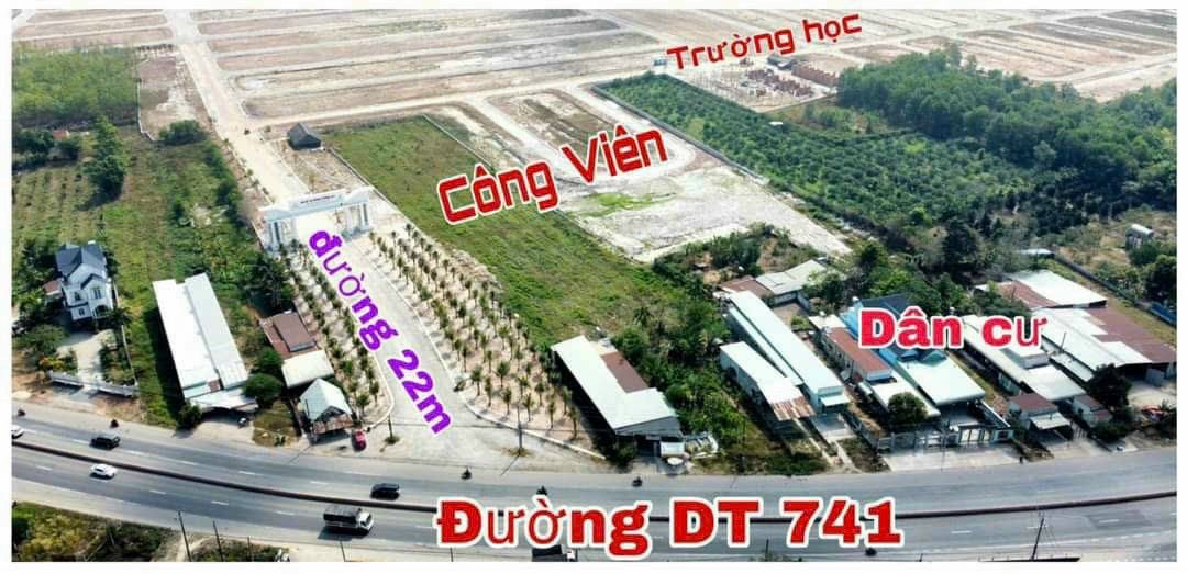 Bán Đất Mặt Tiền Đường Lớn Dt 741 Giá Chỉ 348Tr/ Lô Ngay Cao Tốc Đô Thị Tphcm - Chơn Thành