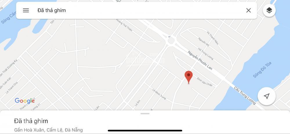Bán Lô Biệt Thự Hòa Xuân, Gần Nguyễn Phước Lan, Thuộc Cẩm Lệ
