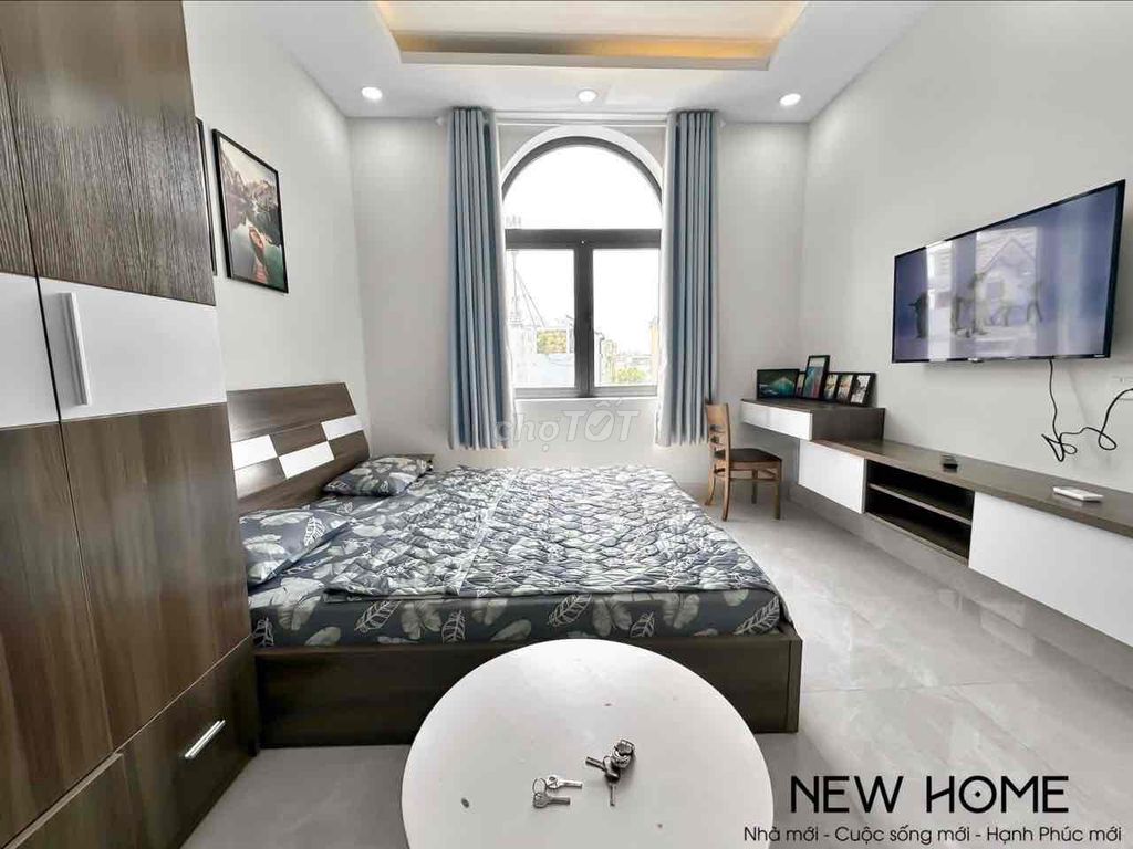 Căn Hộ 1Pn Full Nội Thất Hiện Đại Ngay Chợ Bà Chiểu