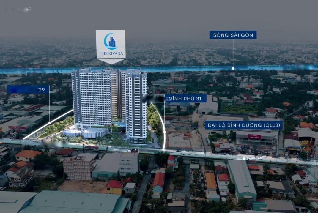 Sở Hữu Căn Chung Cư The Rivana Bình Dương, 2 Phòng Ngủ, 72 M2, Giá 2.79 Tỷ Tại Thuận An