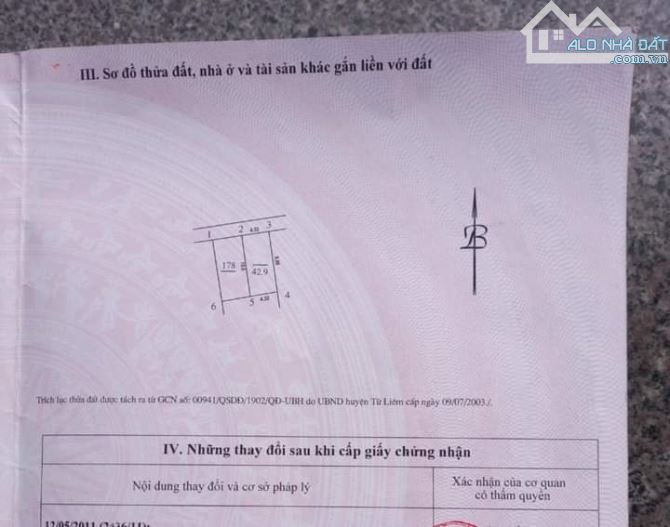 Bán Đất Văn Trì 43M2 Đất Mt4.3M, Ô Tô Vào Nhà, Gần Phố, Giá Nhỉnh 3 Tỷ
