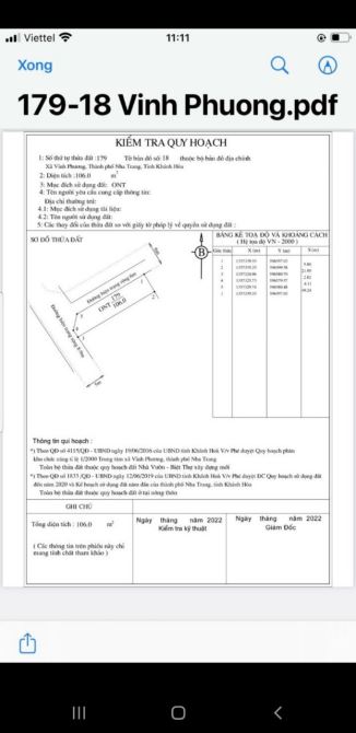 Thôn Trung - Vĩnh Phương Bán 2 Lô Liền Kề Giá Chỉ 13Tr/M2