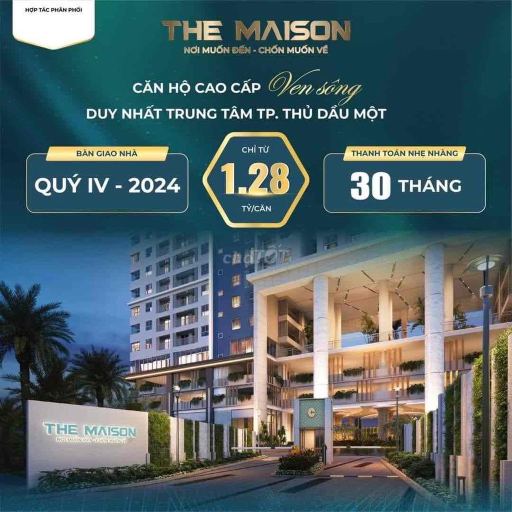 Căn Hộ View Sông Ngay Coopmart - Thủ Dầu Một -Bình Dương.