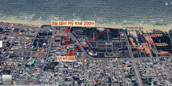 Siêu phẩm giá tốt đất 2 mặt tiền cạnh Biển Mỹ Khê, Đà Nẵng