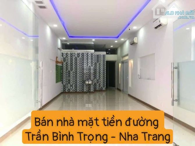 Bán Nhà Mặt Tiền Trần Bình Trọng, Nha Trang. 8 Tỷ - 80M2 - Dòng Tiền 15Tr/Tháng