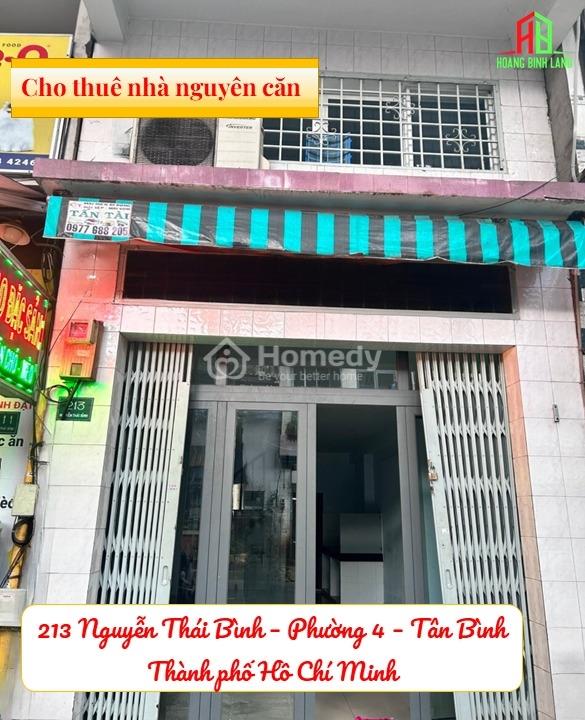 Chính Chủ Cho Thuê Nhà Măt Tiền Nguyễn Thái Bình - Thuận Tiện Kinh Doanh