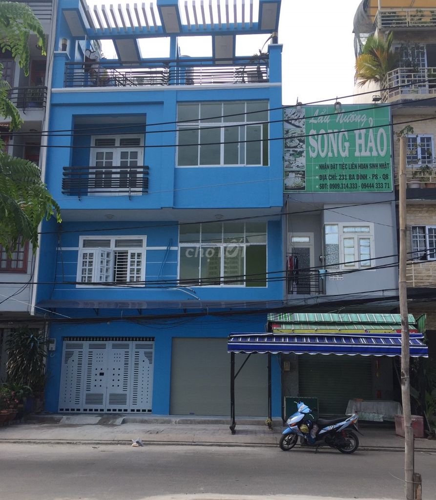 Chdv Mt 7.8M, 8 Phòng+Shop/Vp, View Sông Võ Văn Kiệt, Đ. Ba Đình, Q.8