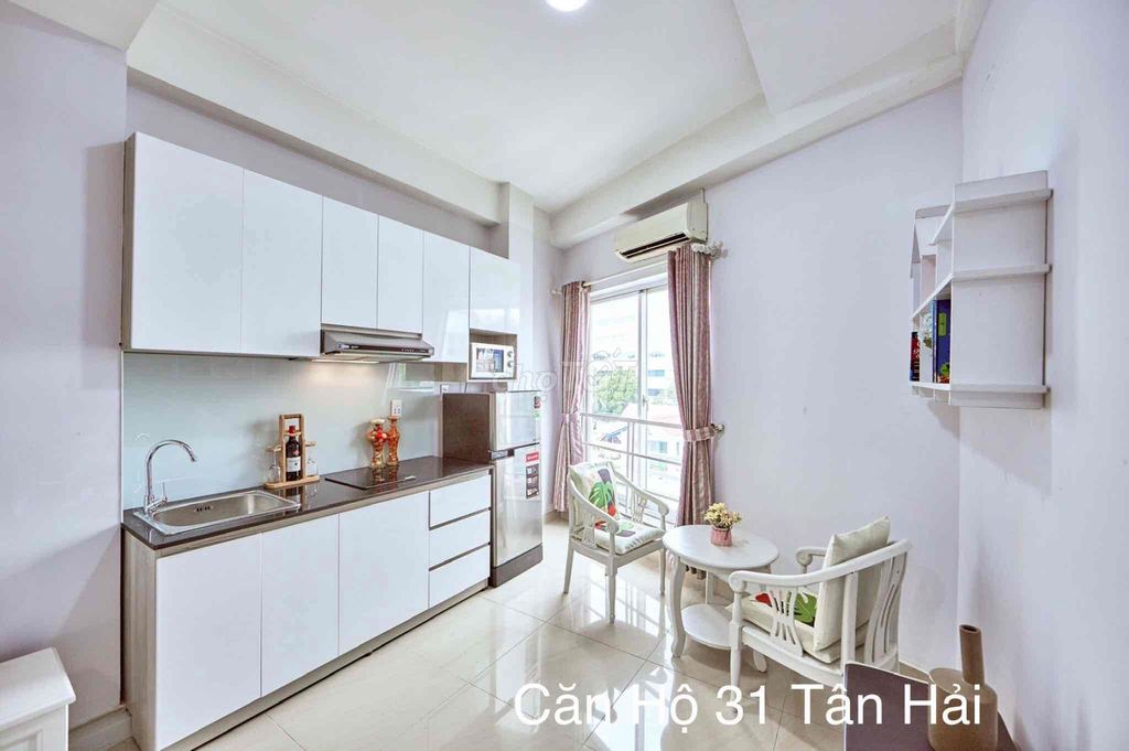 Cho Thuê Căn Hộ Studio Full Nt Bếp Gần Etown Cộng Hoà,Sân Bay,Tân Binh